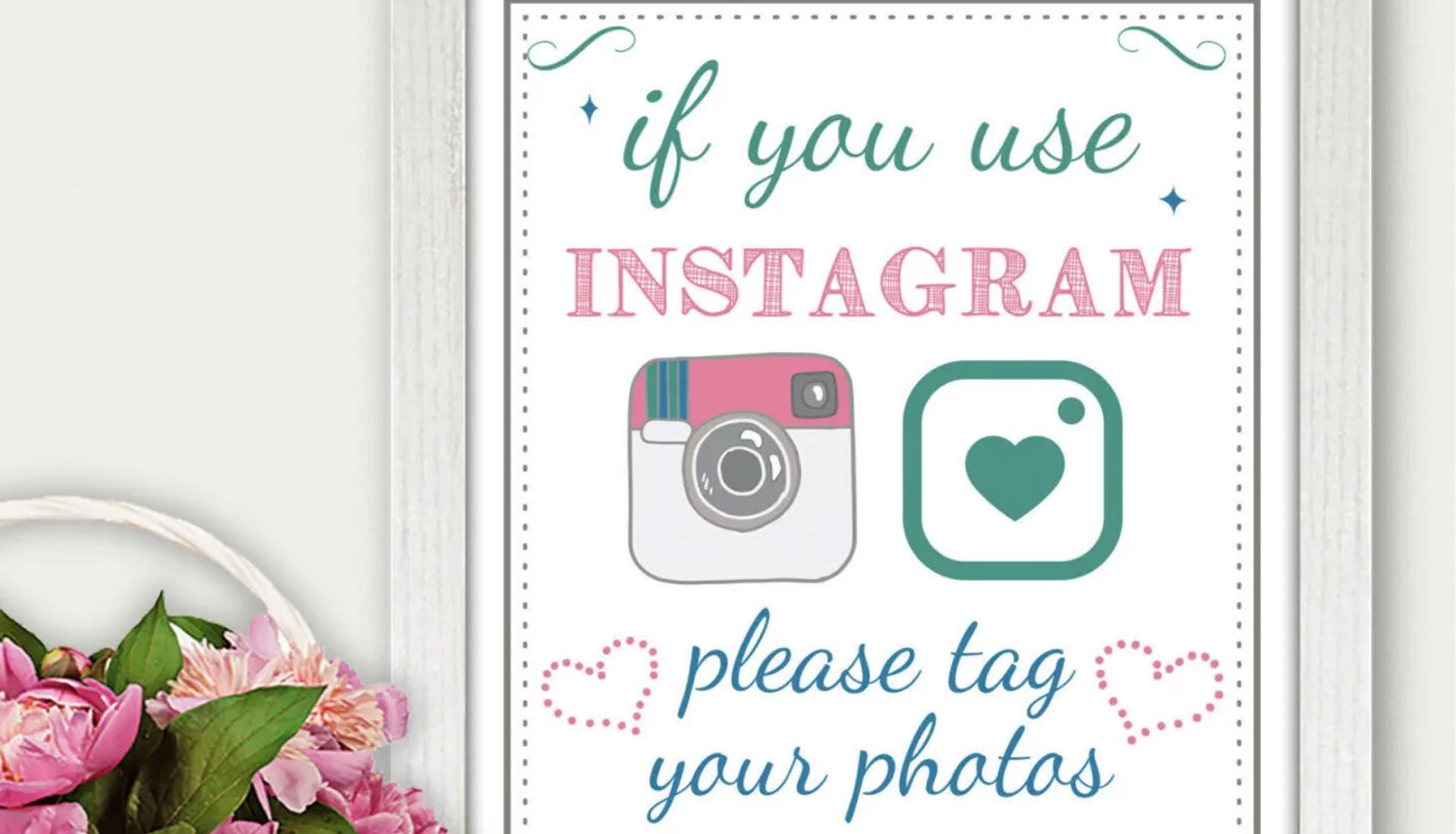 Making the most of Instagram and Snapchat on your wedding day